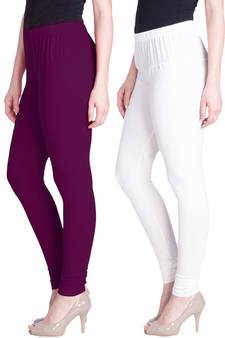  Lyra Multicolour Free Size Churidar Leggings