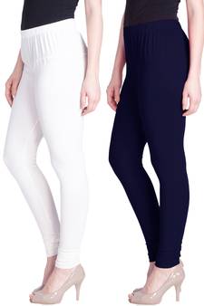 Lux Lyra Multicolour Free Size Churidar Leggings