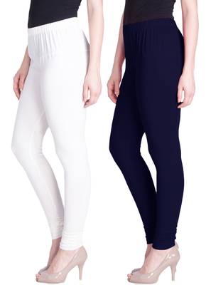 Lux Lyra Multicolour Free Size Churidar Leggings 2