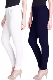 Lux Lyra Multicolour Free Size Churidar Leggings