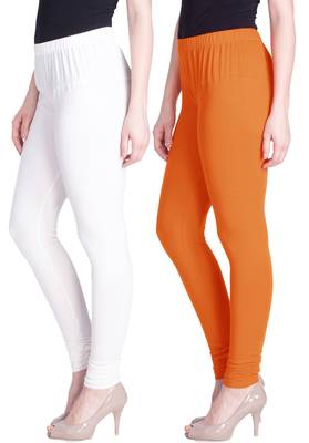  Lyra Multicolour Free Size Churidar Leggings 1