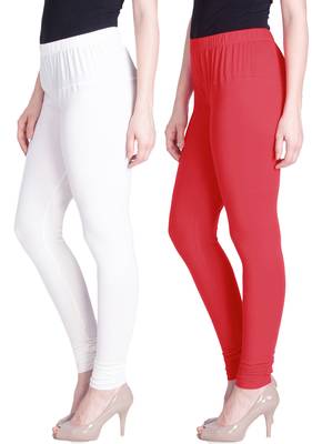  Lyra Multicolour Free Size Churidar Leggings 1