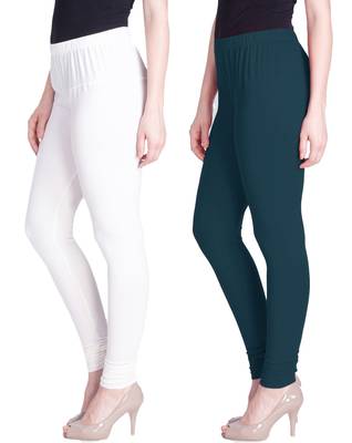  Lyra Multicolour Free Size Churidar Leggings 1