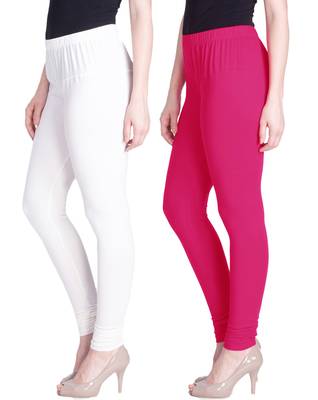  Lyra Multicolour Free Size Churidar Leggings 1