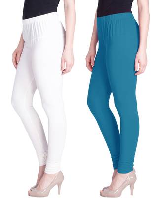  Lyra Multicolour Free Size Churidar Leggings 1