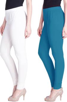  Lyra Multicolour Free Size Churidar Leggings
