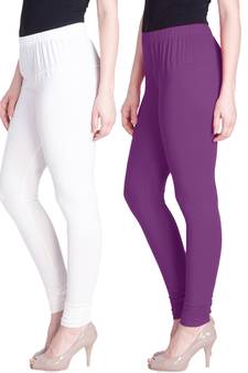  Lyra Multicolour Free Size Churidar Leggings