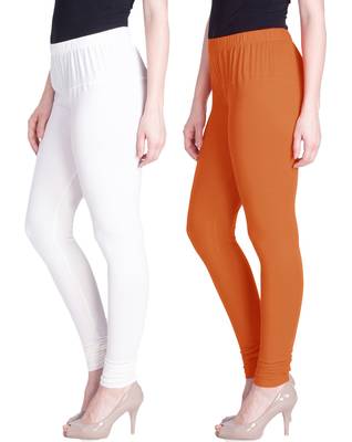  Lyra Multicolour Free Size Churidar Leggings 1
