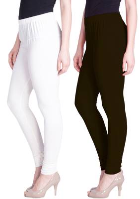  Lyra Multicolour Free Size Churidar Leggings 1