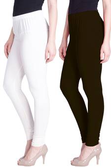  Lyra Multicolour Free Size Churidar Leggings