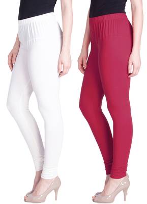  Lyra Multicolour Free Size Churidar Leggings 1