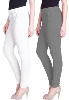  Lyra Multicolour Free Size Churidar Leggings 1