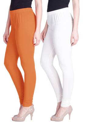  Lyra Multicolour Free Size Churidar Leggings 1