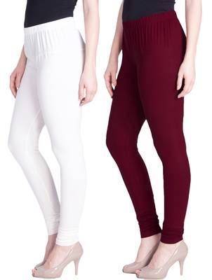  Lyra Multicolour Free Size Churidar Leggings 1