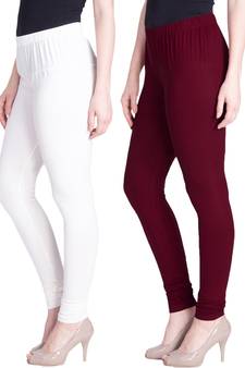  Lyra Multicolour Free Size Churidar Leggings