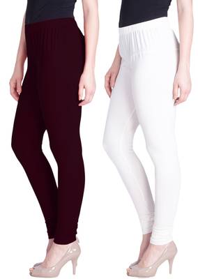  Lyra Multicolour Free Size Churidar Leggings 1