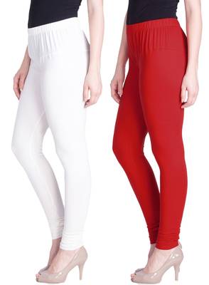  Lyra Multicolour Free Size Churidar Leggings 1