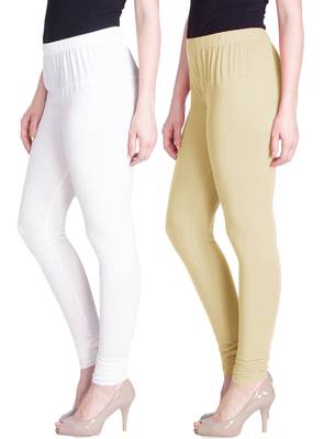  Lyra Multicolour Free Size Churidar Leggings 1