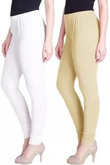  Lyra Multicolour Free Size Churidar Leggings