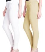  Lyra Multicolour Free Size Churidar Leggings