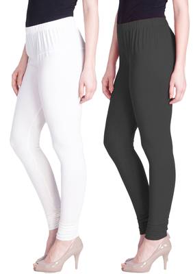  Lyra Multicolour Free Size Churidar Leggings 1