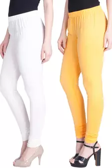  Lyra Multicolour Free Size Churidar Leggings