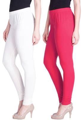  Lyra Multicolour Free Size Churidar Leggings 1