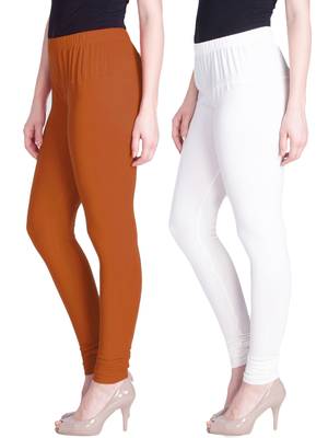  Lyra Multicolour Free Size Churidar Leggings 1
