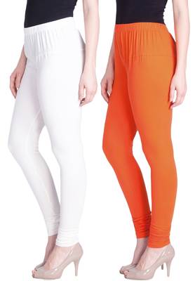  Lyra Multicolour Free Size Churidar Leggings 1