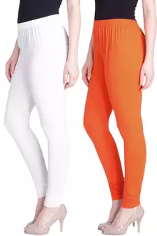  Lyra Multicolour Free Size Churidar Leggings