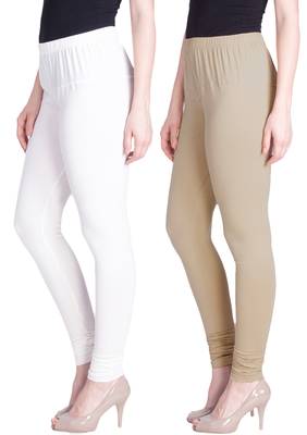  Lyra Multicolour Free Size Churidar Leggings 1