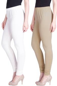  Lyra Multicolour Free Size Churidar Leggings