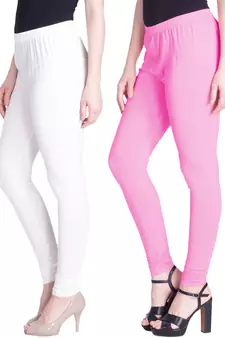  Lyra Multicolour Free Size Churidar Leggings