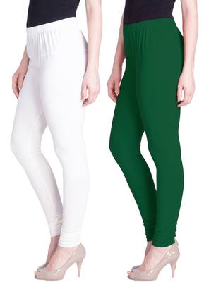  Lyra Multicolour Free Size Churidar Leggings 1