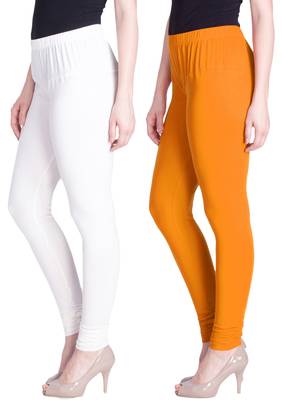  Lyra Multicolour Free Size Churidar Leggings 1
