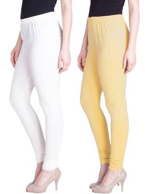  Lyra Multicolour Free Size Churidar Leggings 1
