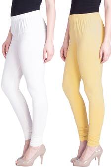  Lyra Multicolour Free Size Churidar Leggings