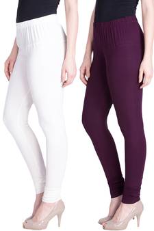  Lyra Multicolour Free Size Churidar Leggings