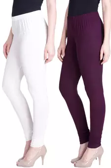  Lyra Multicolour Free Size Churidar Leggings