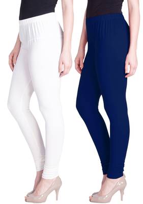  Lyra Multicolour Free Size Churidar Leggings 1