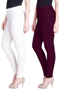  Lyra Multicolour Free Size Churidar Leggings