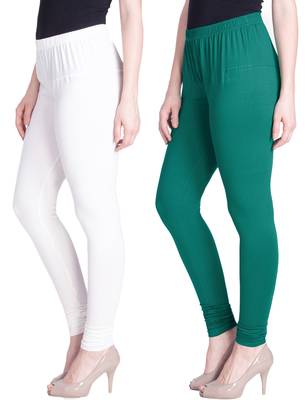  Lyra Multicolour Free Size Churidar Leggings 1