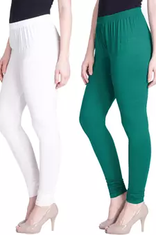  Lyra Multicolour Free Size Churidar Leggings