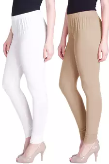  Lyra Multicolour Free Size Churidar Leggings