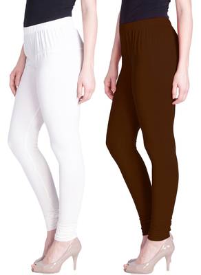  Lyra Multicolour Free Size Churidar Leggings 1
