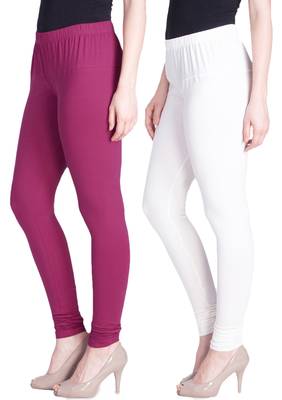  Lyra Multicolour Free Size Churidar Leggings 1