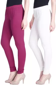  Lyra Multicolour Free Size Churidar Leggings