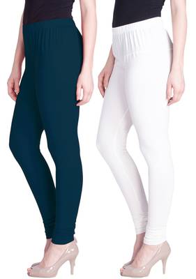  Lyra Multicolour Free Size Churidar Leggings 1
