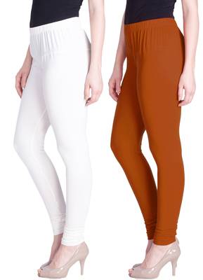  Lyra Multicolour Free Size Churidar Leggings 1