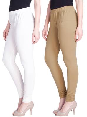  Lyra Multicolour Free Size Churidar Leggings 1